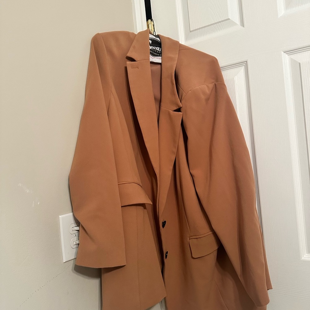 Eloquii Women's Tan Blazer